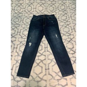 Aeropostale Super High Rise Ripped Jeans